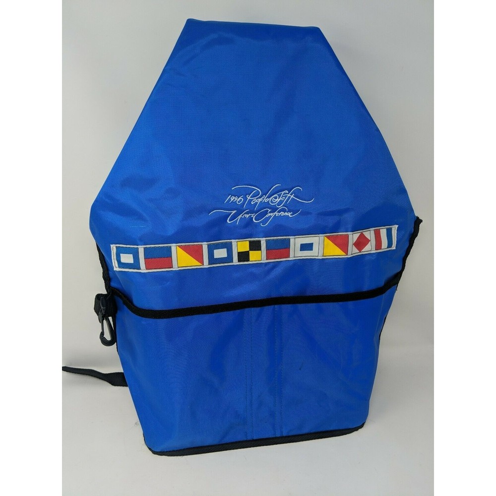 PeopleSoft Users Conference 1996 Backpack VTG 90s 1990s PC Computing Business